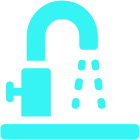 Plumbing faucet icon